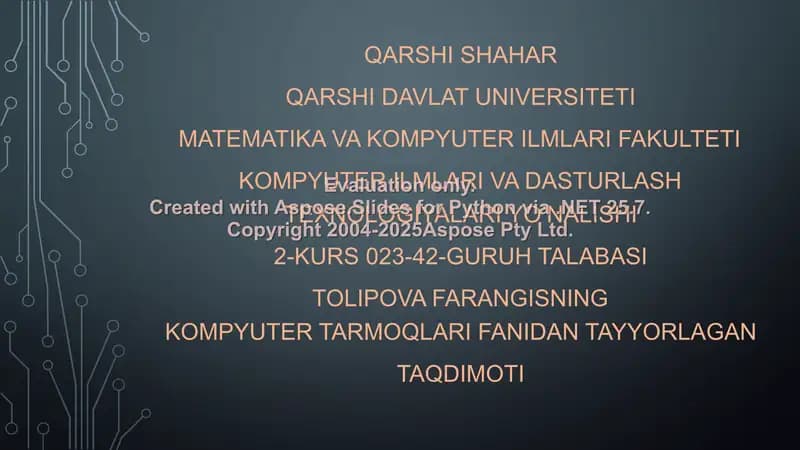 Internet - Global kompyuter tarmogi