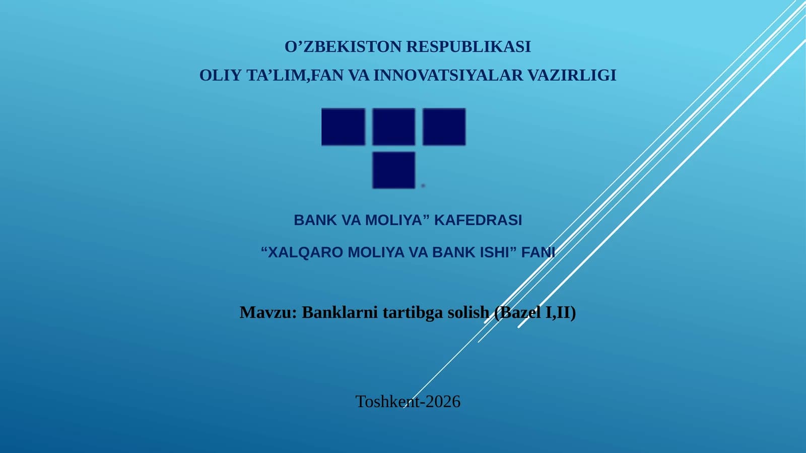 Banklarni tartibga solish (Bazel I, II)