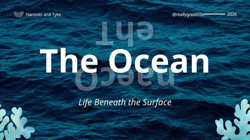 Life Beneath the Surface