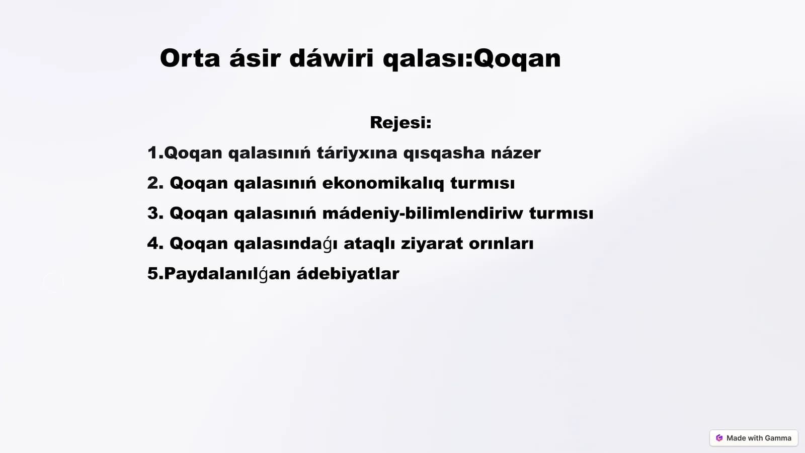 Ortaásirdáwiriqalası:Qoqan