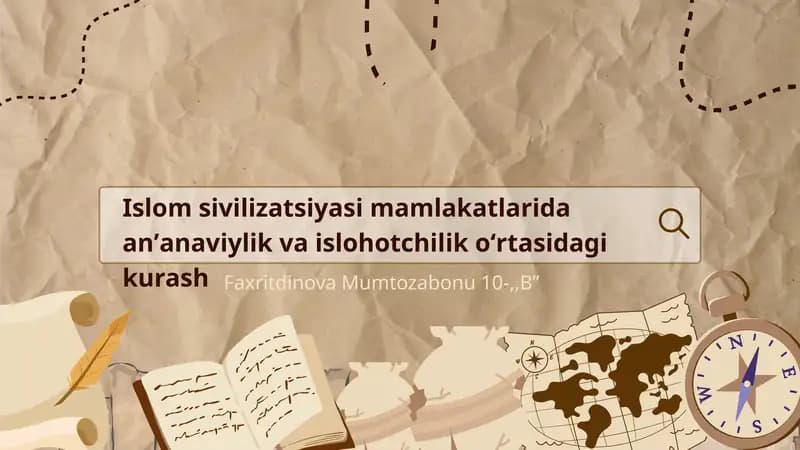 Islom sivilizatsiyasi tarixi