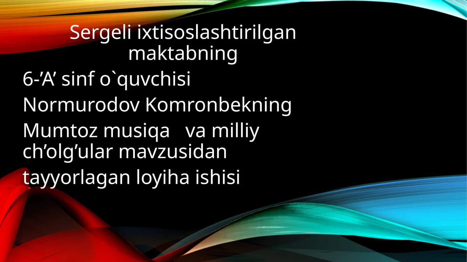Mumtoz musiqa va milliy cholg'ular