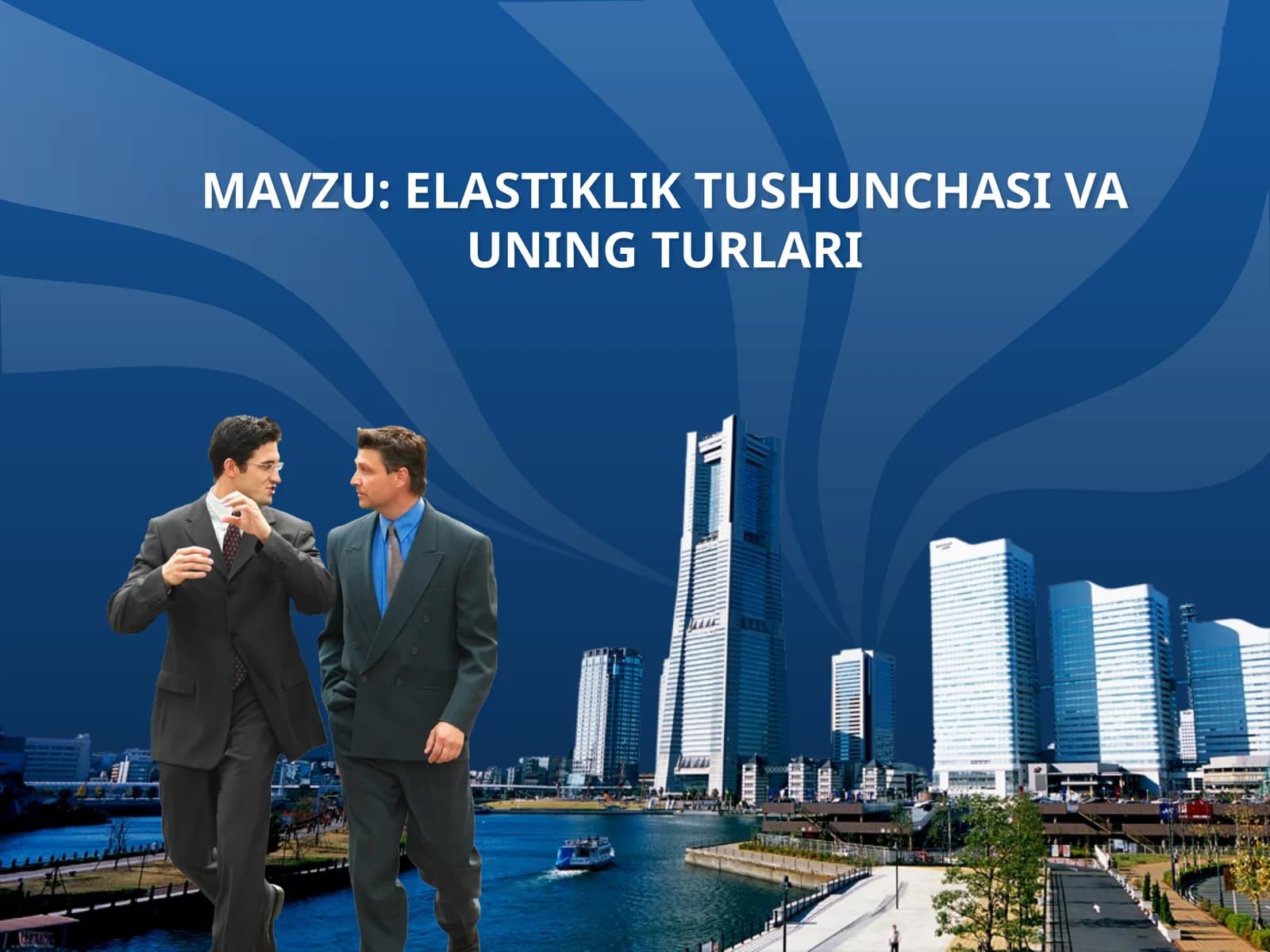 ELASTIKLIKTUSHUNCHASI VA UNING TURLARI