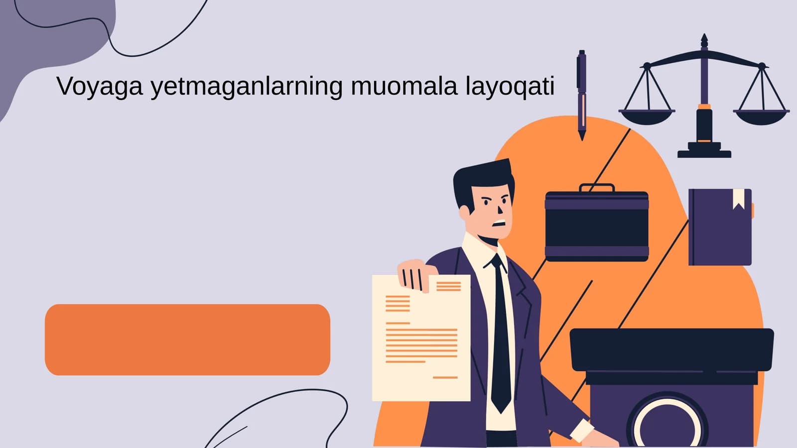 Voyaga yetmaganlarning muomala layoqati