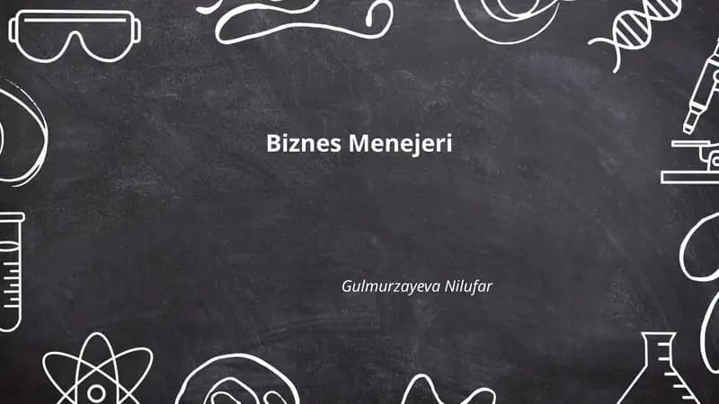 Biznes Menejeri