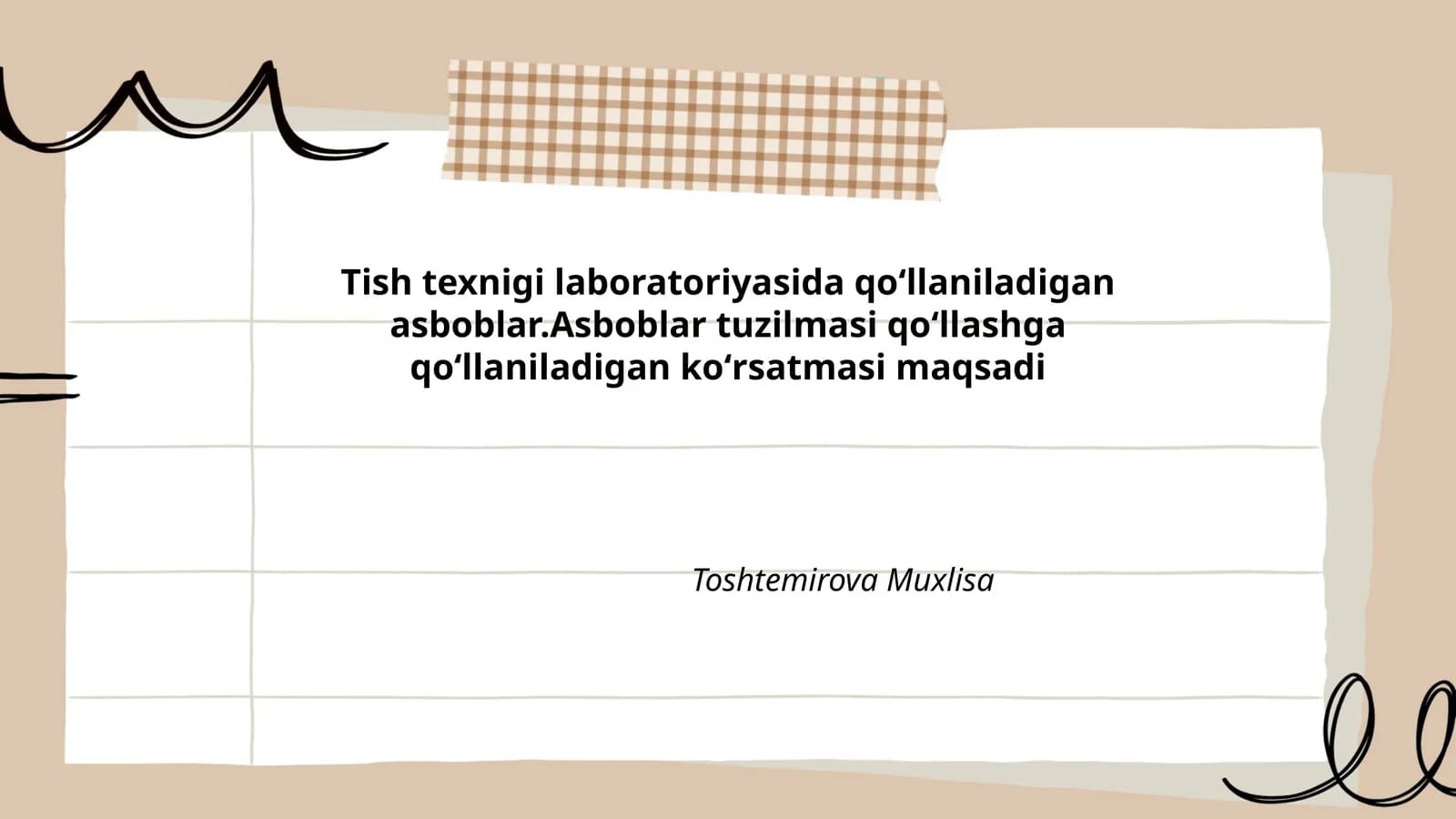 Mikroskopning tuzilmasi va qoʻllanilishi