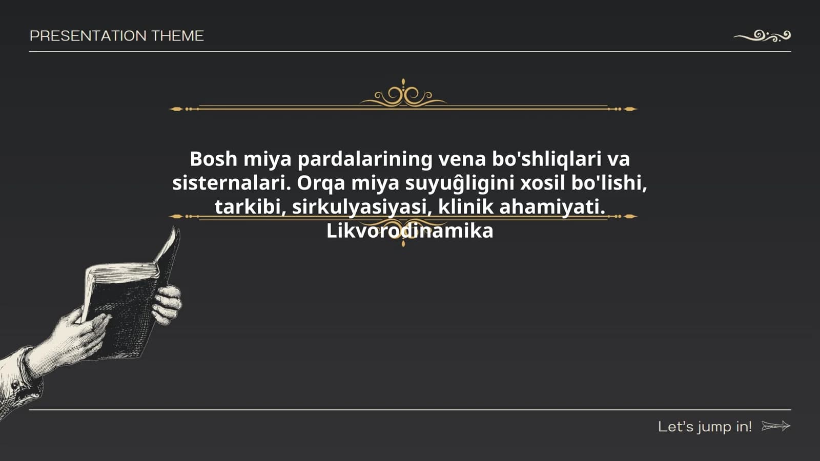 Bosh miya pardalarining vena bo'shliqlari va sisternalari