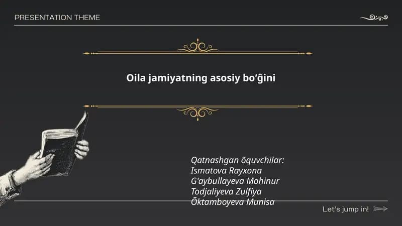 Oilaviy munosabatlar
