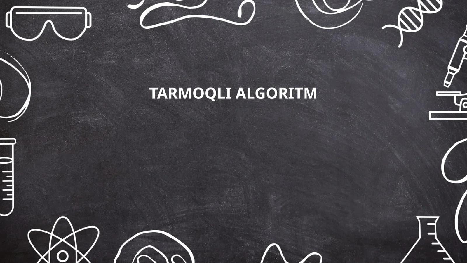 Tarmoqli algoritm