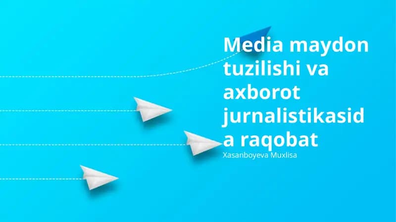 Axborotlashgan jamiyat va media maydoni: Asosiy tushunchalar va xususiyatlar
