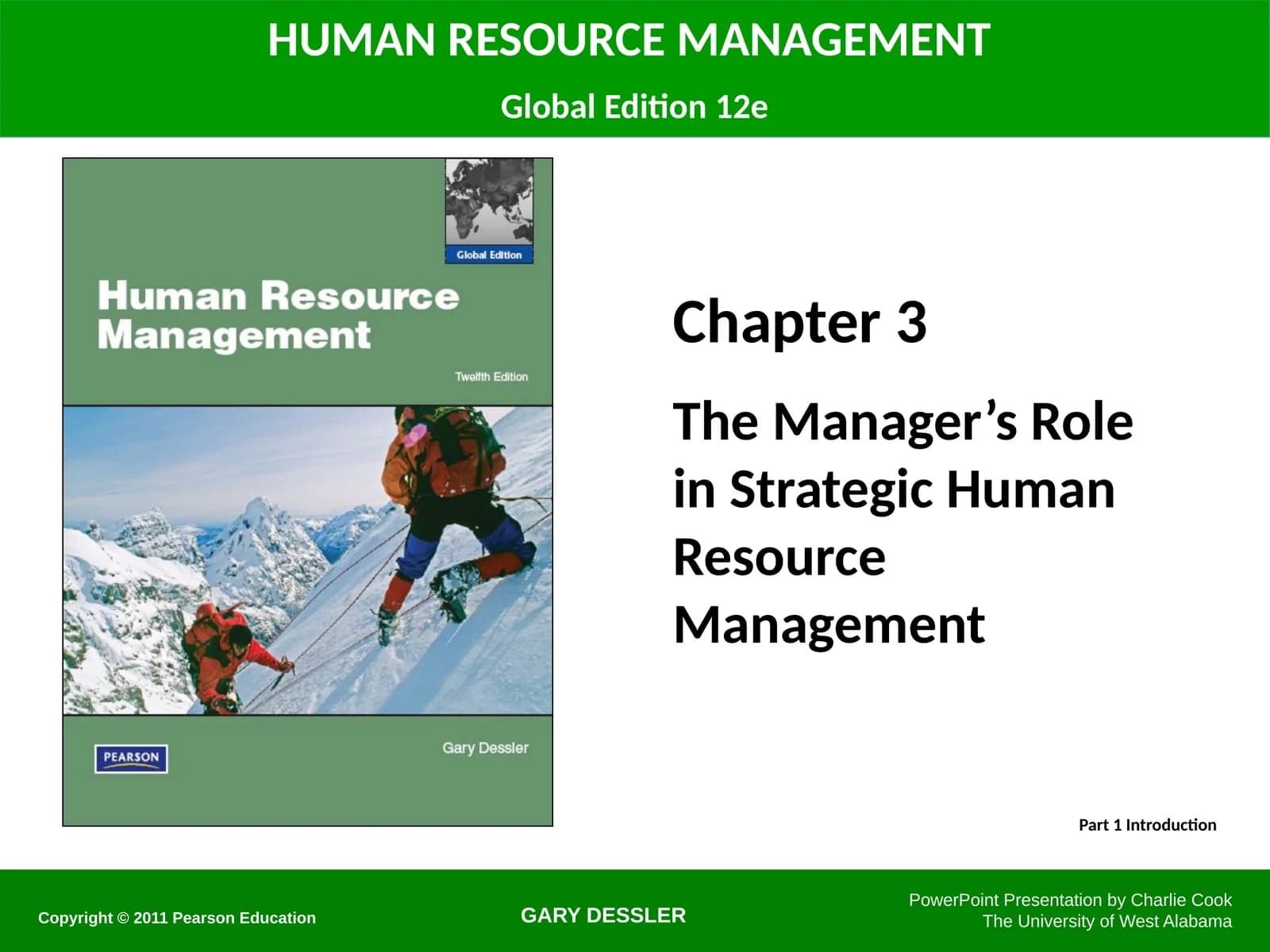 GARY DESSLER HUMAN RESOURCE MANAGEMENT Global Edition 12e