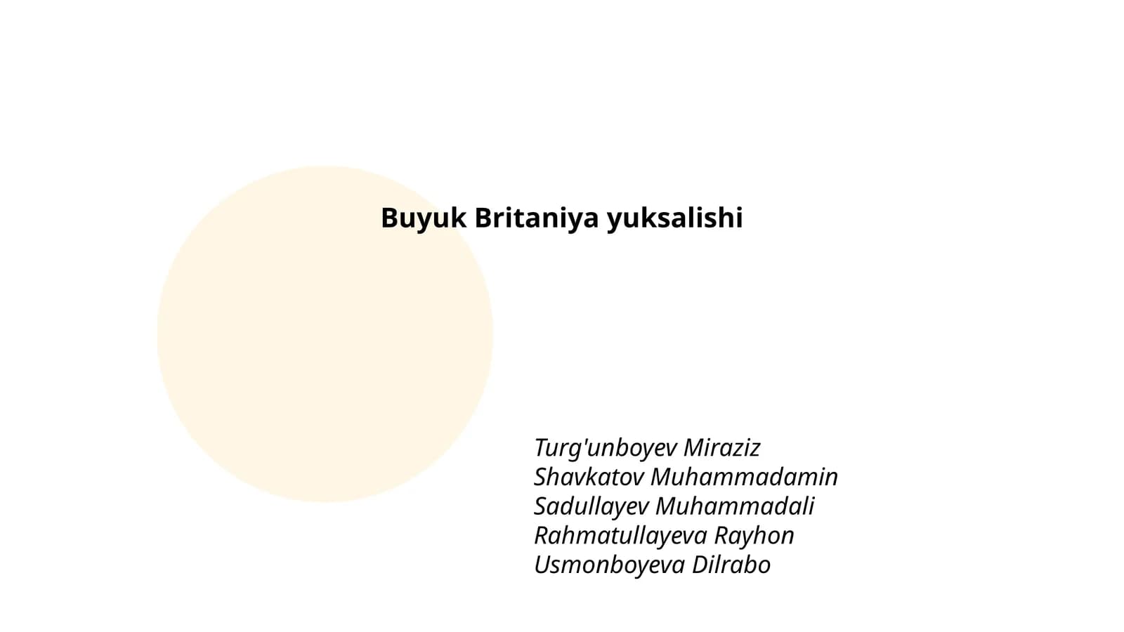 Buyuk Britaniya yuksalishi