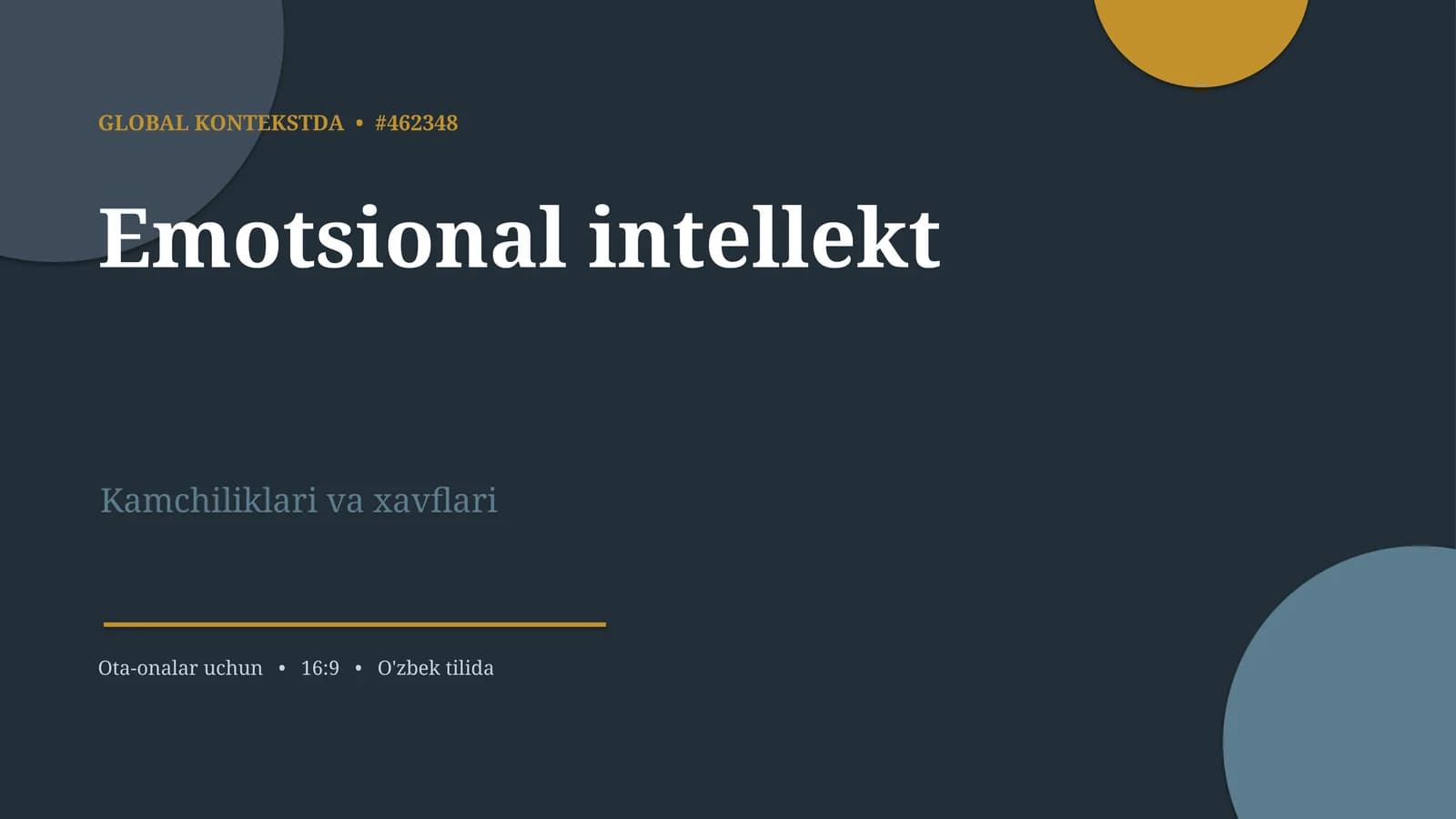Emotsional intellekt