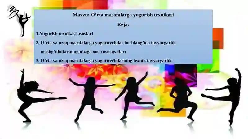 O‘rta masofalarga yugurish texnikasi