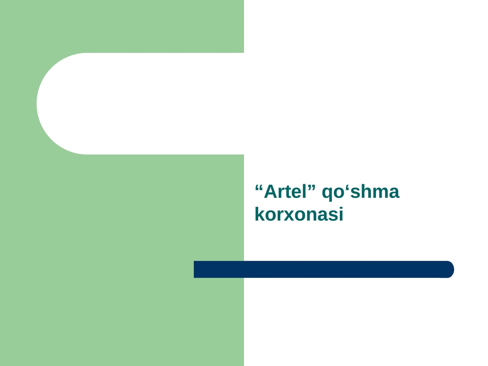 “Artel” qo‘shma korxonasi