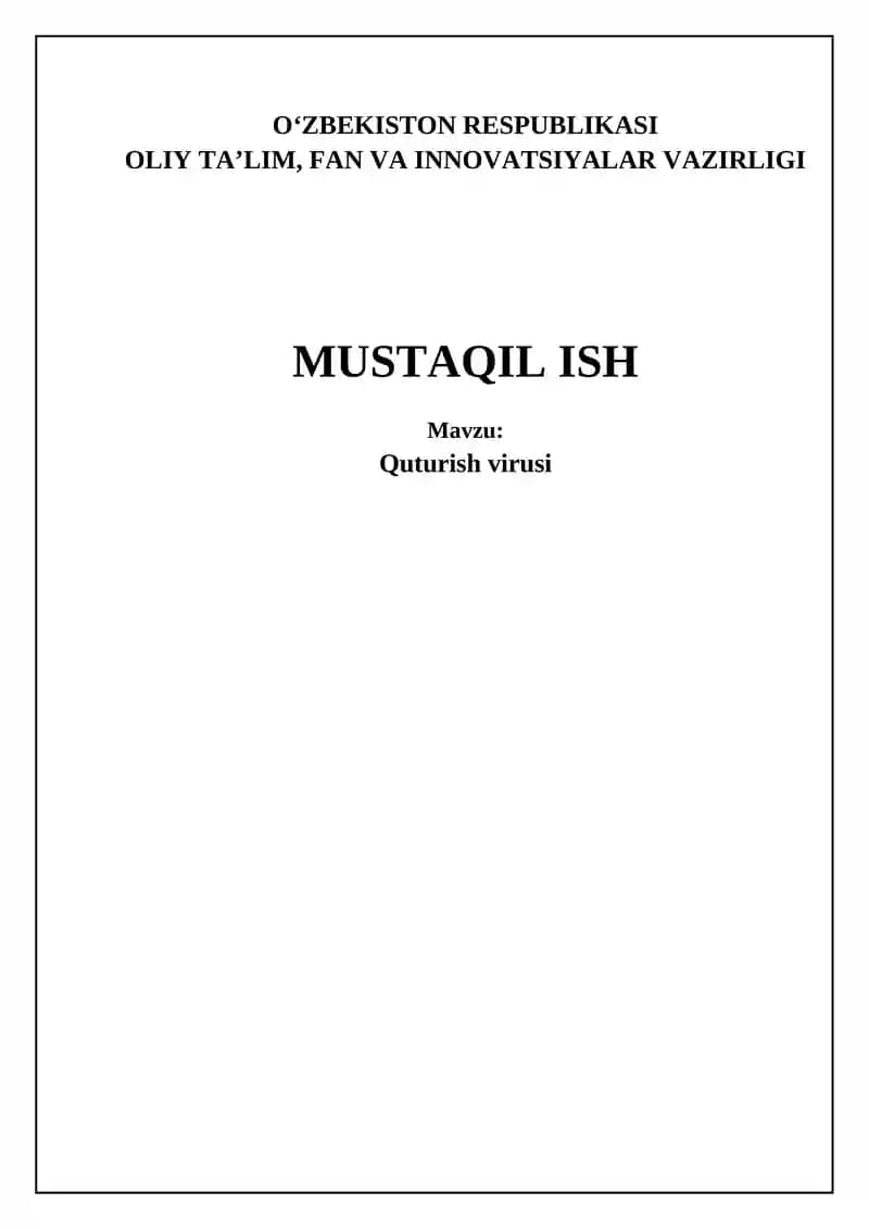 Quturish virusi