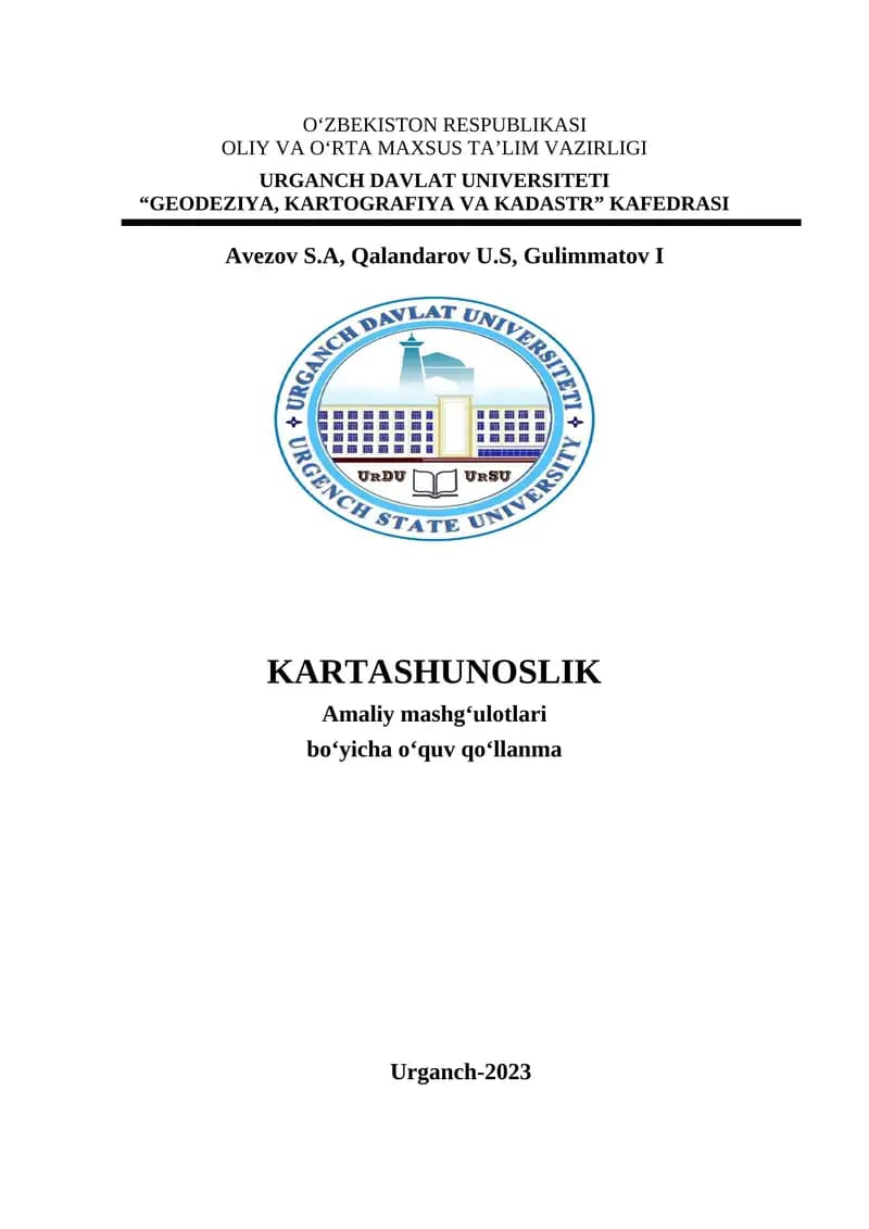 Kartashunoslik