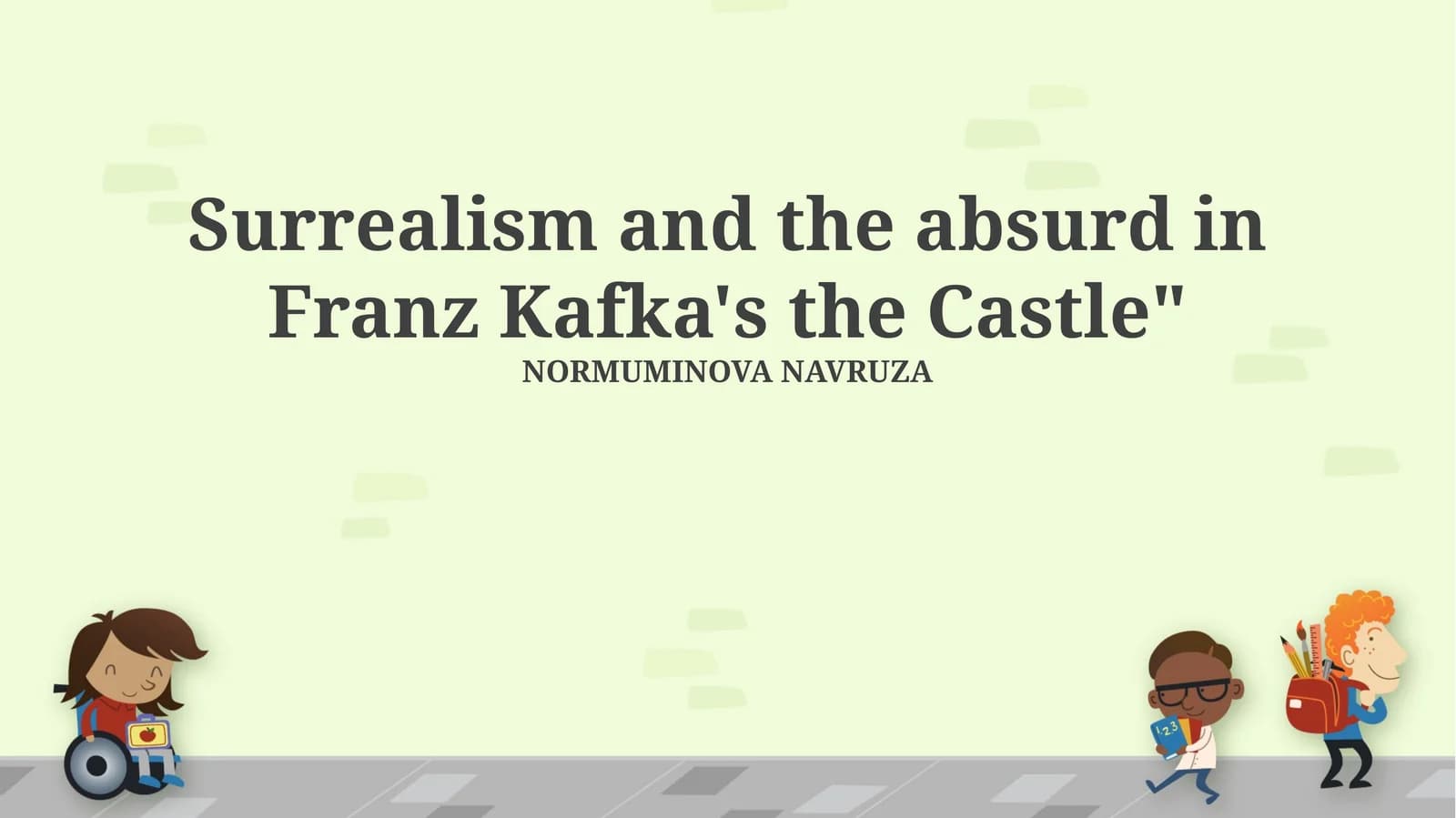 Surrealism and the absurd in Franz Kafka's the Castle