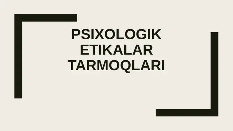 Psixologik etikalar tarmoqlari