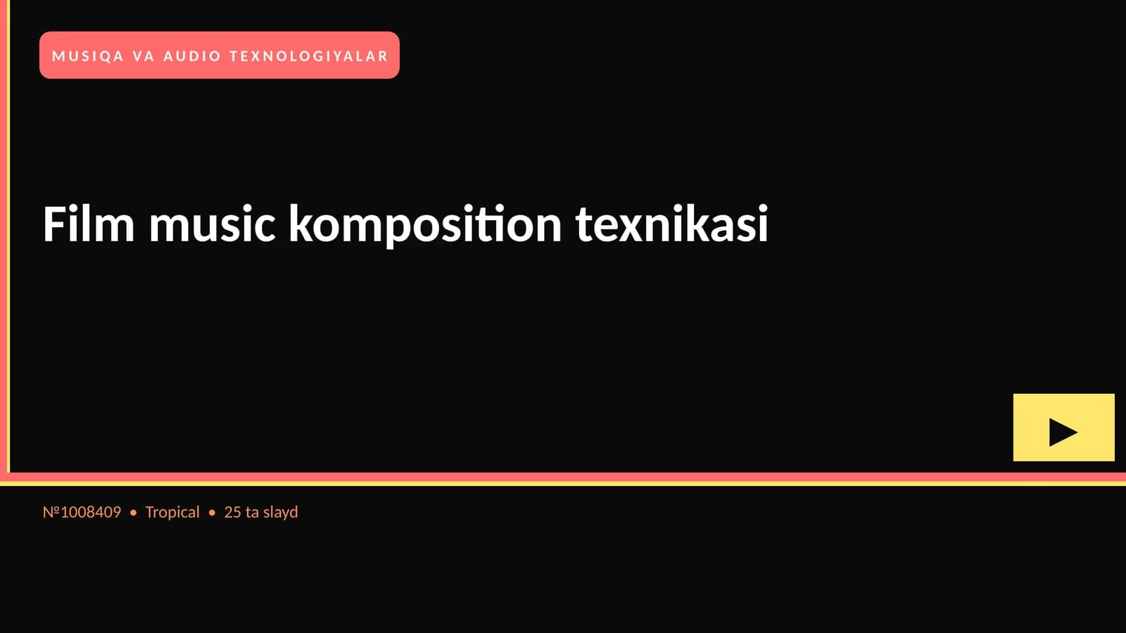 Film music komposition texnikasi