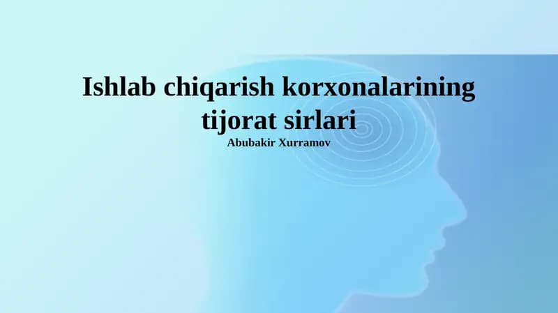 Korxona Xavfsizlik Xizmati