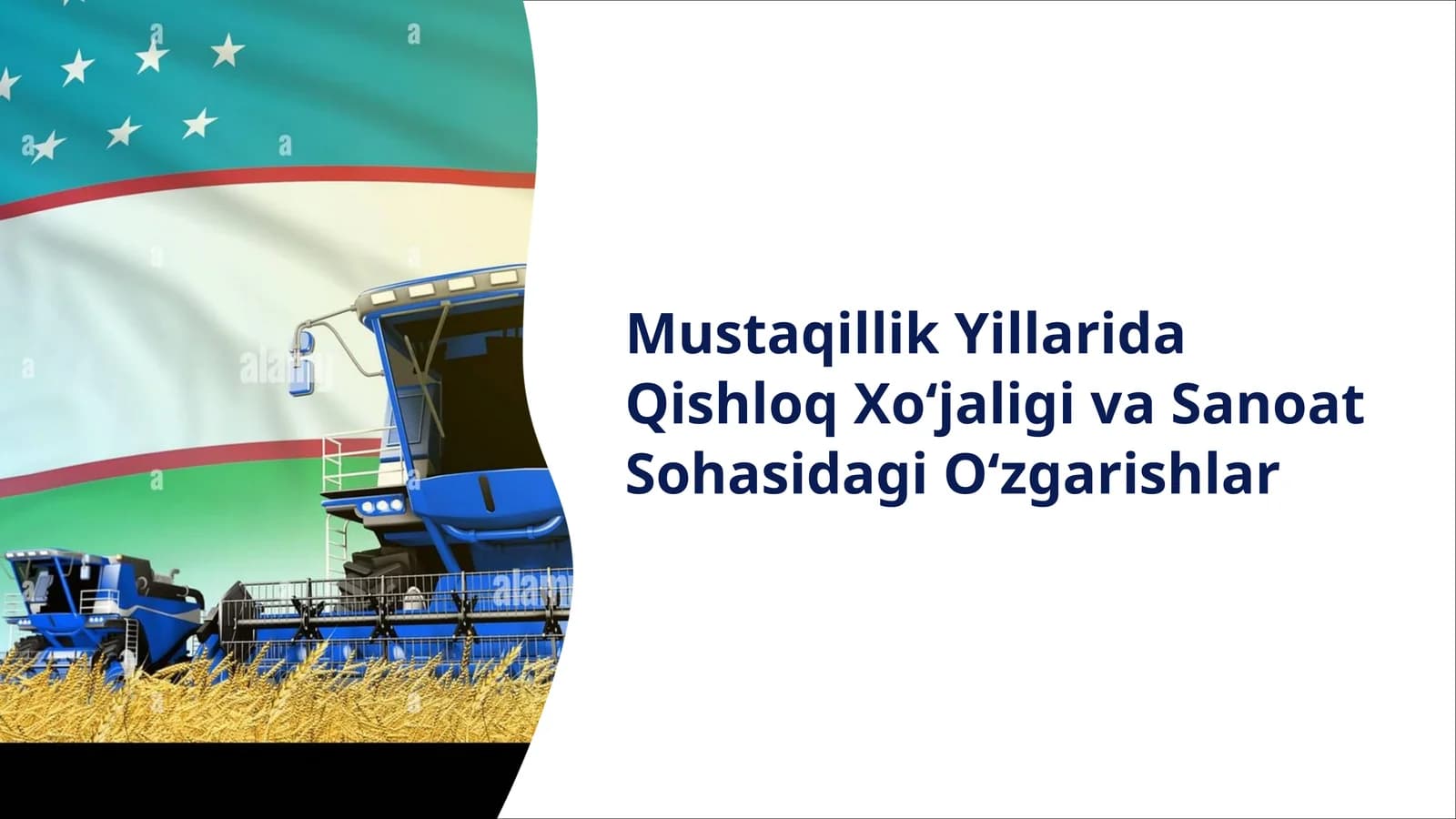 Mustaqillik Yillarida Qishloq Xo‘jaligi va Sanoat Sohasidagi O‘zgarishlar