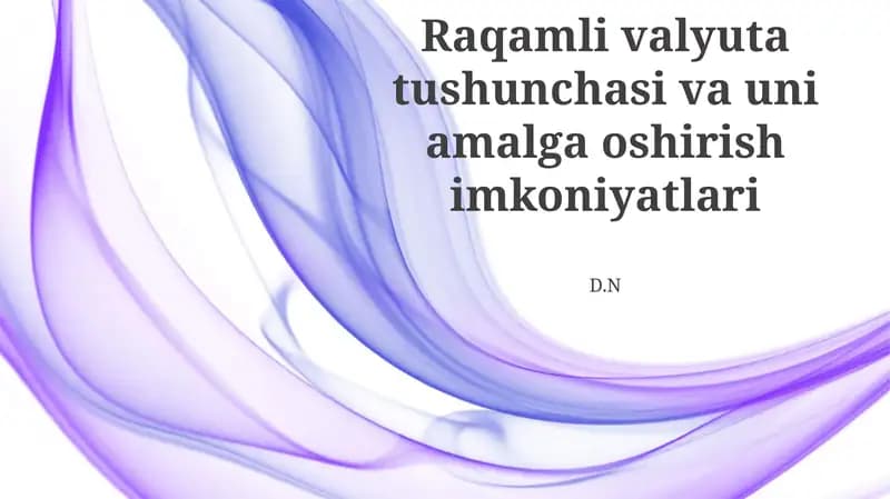 Markazlashtirilmagan Moliya (DeFi)