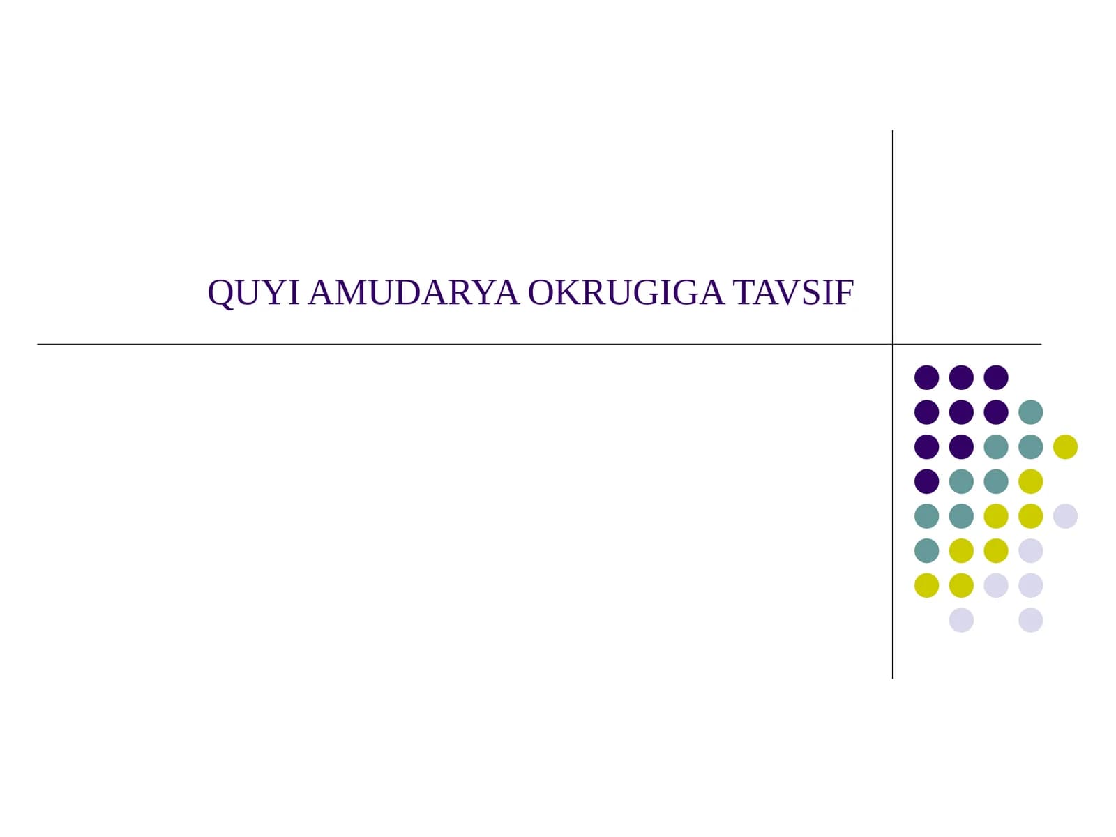 QUYI AMUDARYA OKRUGIGA TAVSIF