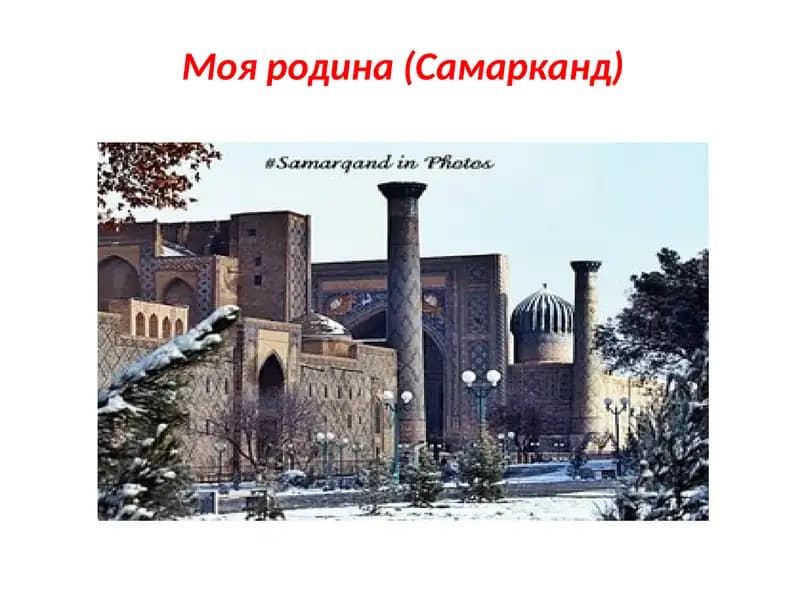 Медресе Улугбека