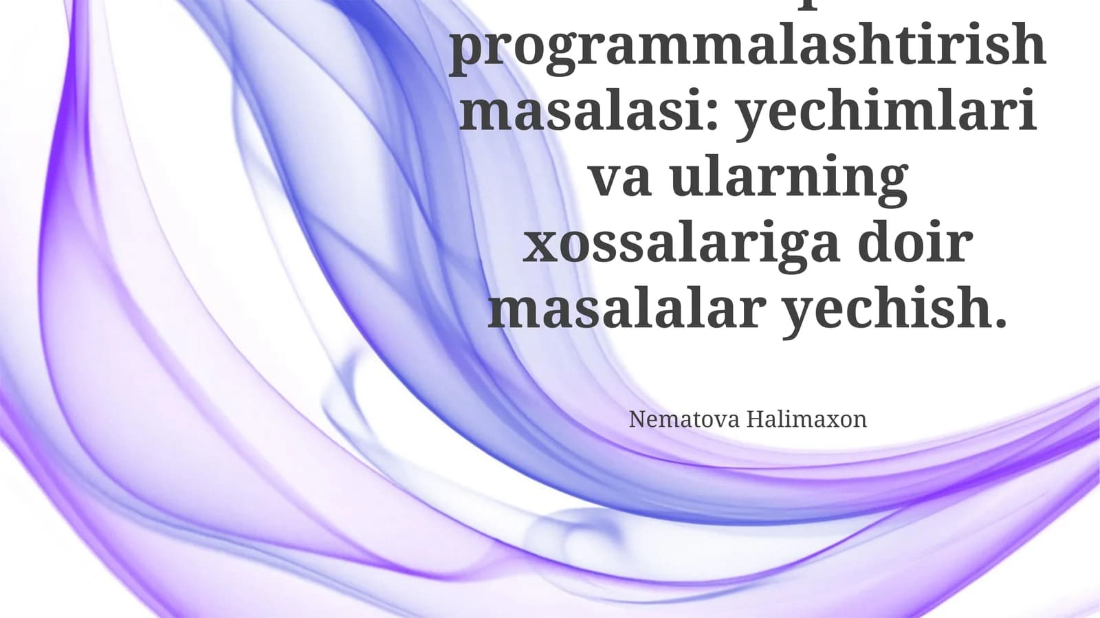 Lineer Dasturlash Muammolari: Ta'rif va Asoslar
