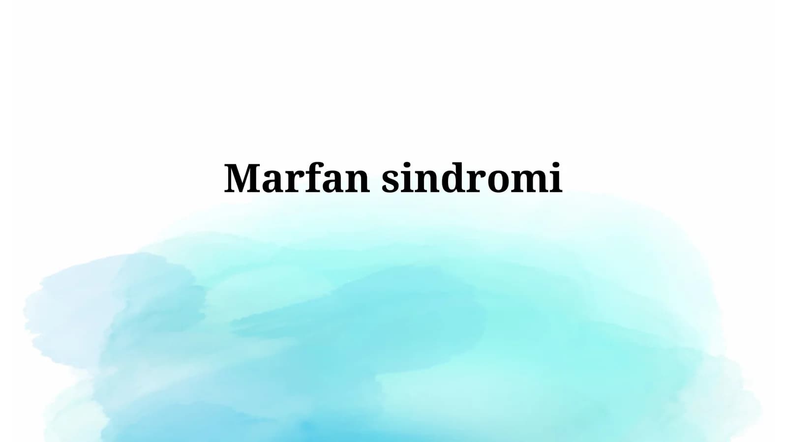 Marfansindromi