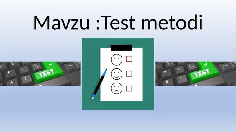 Test metodi