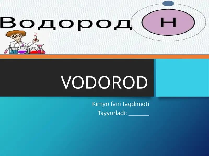 VODOROD