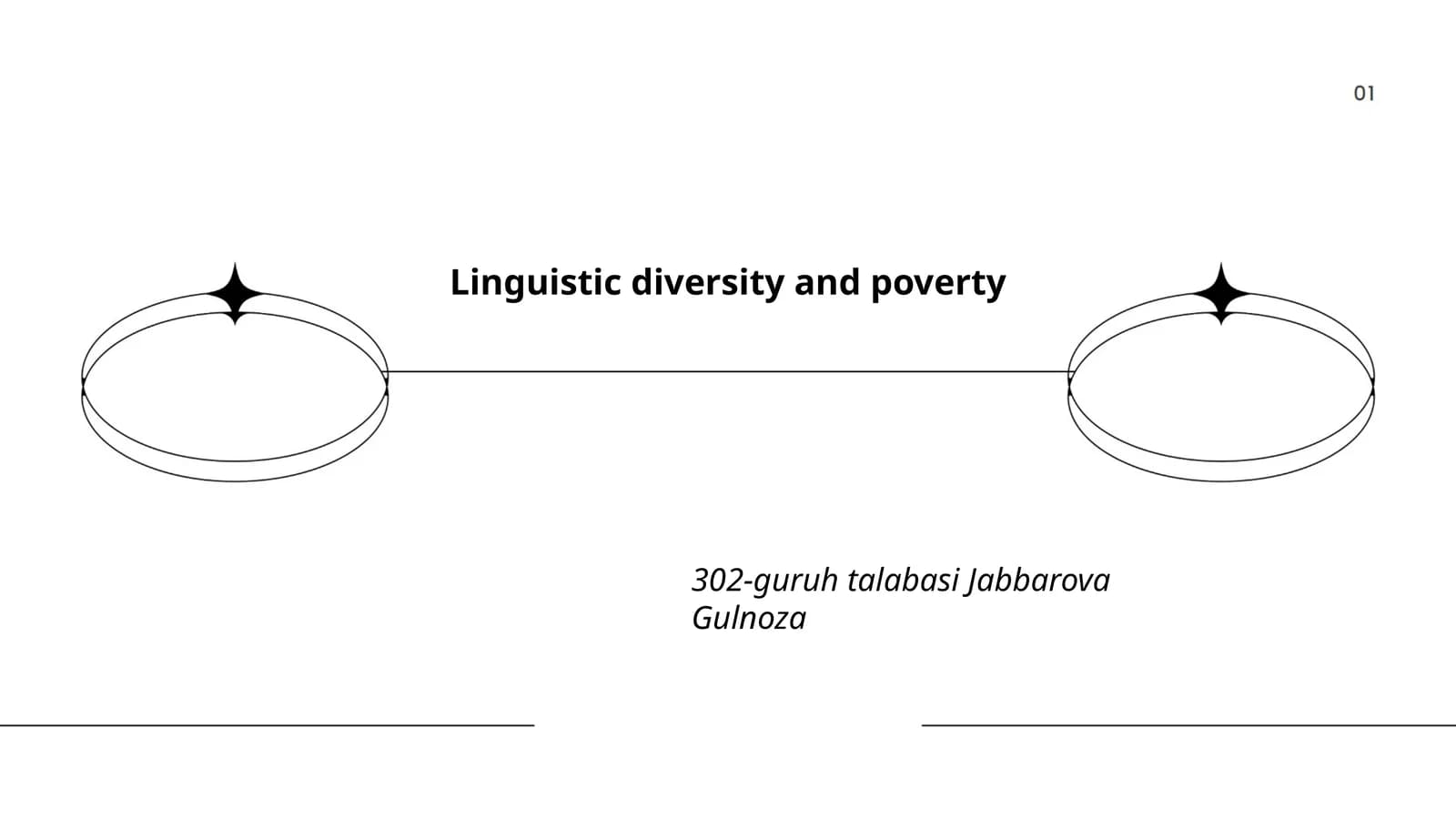Linguistic diversity and poverty