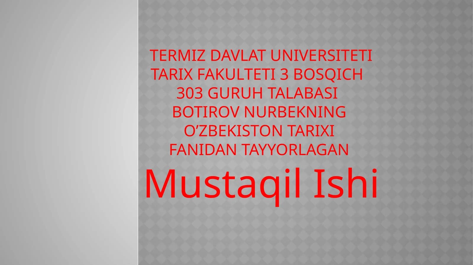 Turkiston xalqlarining milliy davlatlarini tashkil qilishi