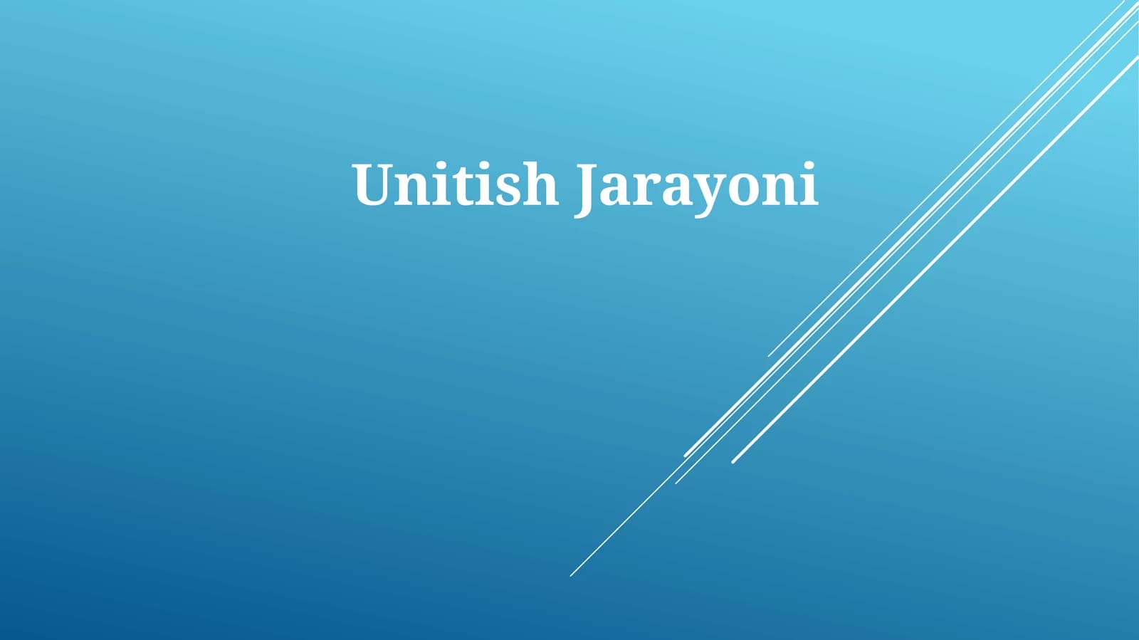 UnitishJarayoni