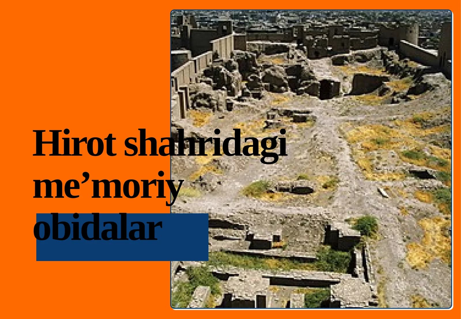 Hirotshahridagi me’moriy obidalar