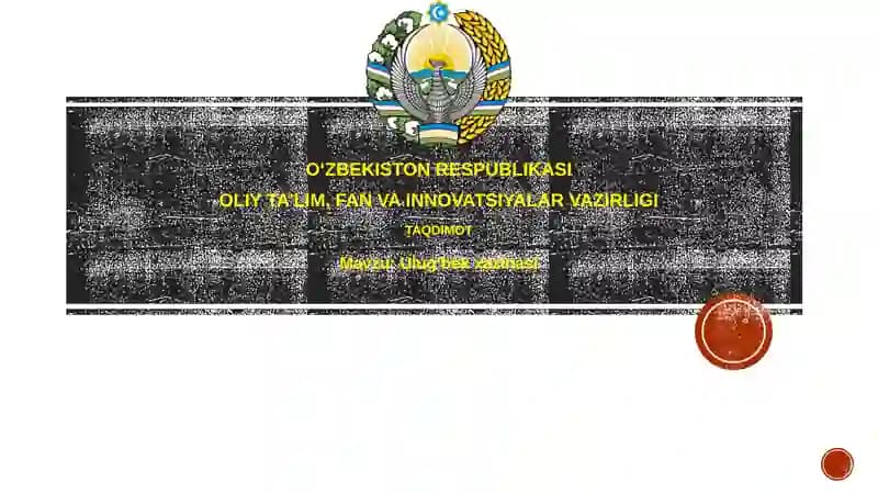 Ulugʻbekxazinasi