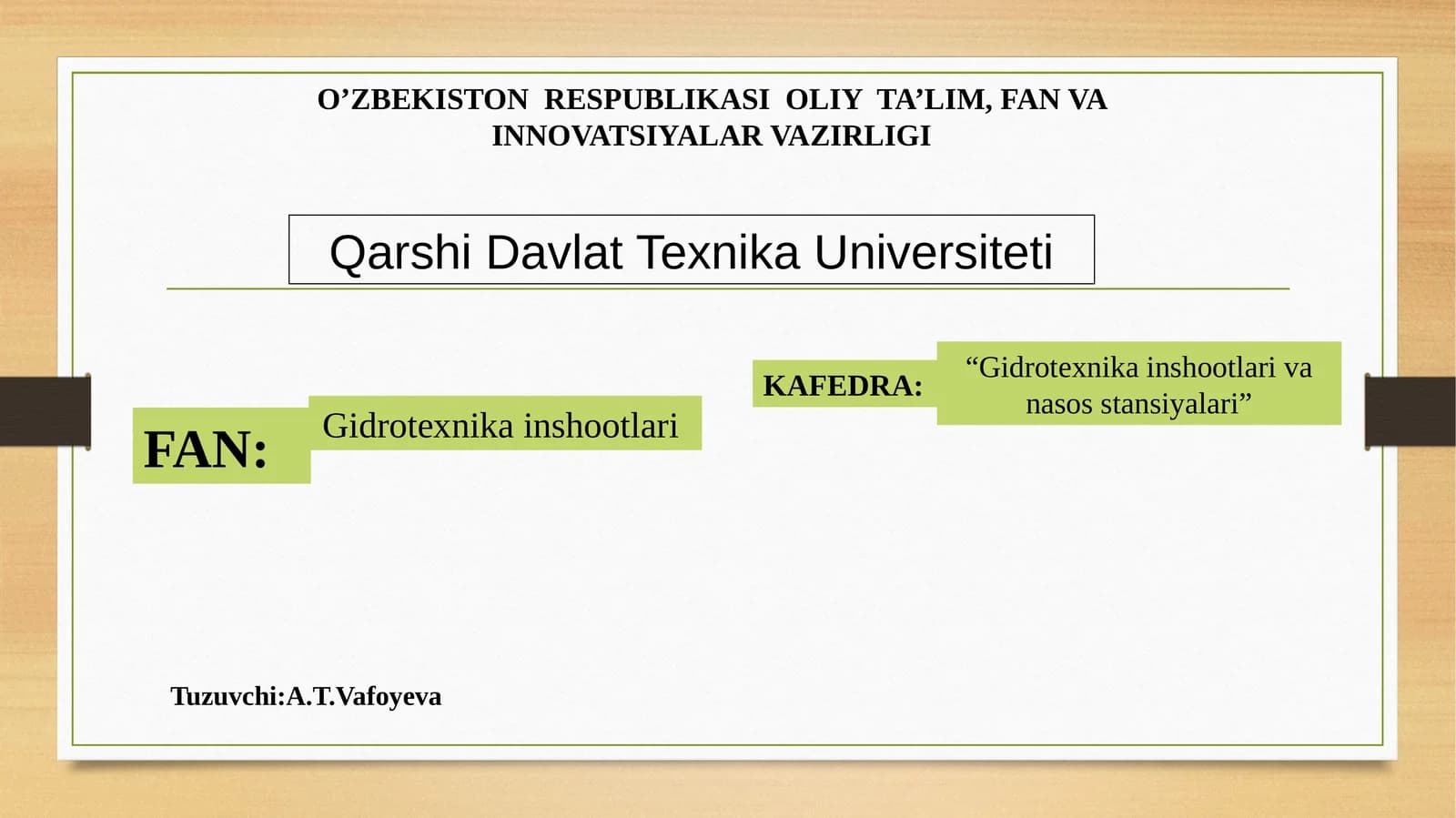 Kanallarning ko‘ndalang qirqimini chizish. Suv sarfi va chuqurlik o‘rtasidagi funksional bog‘lanish egri chizig‘ini qurish