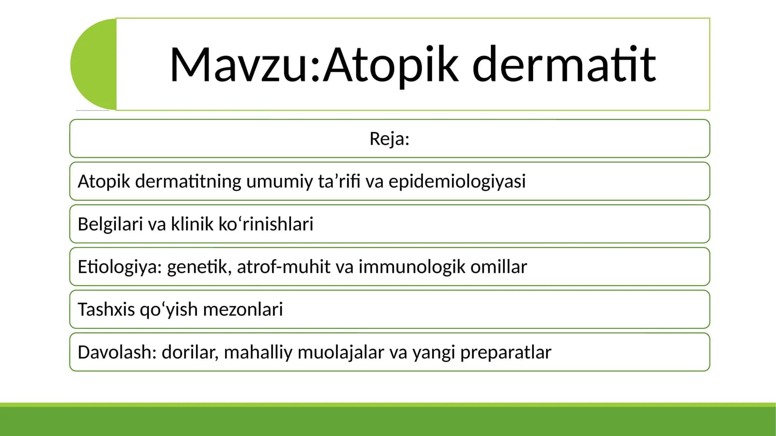 Atopik dermatit