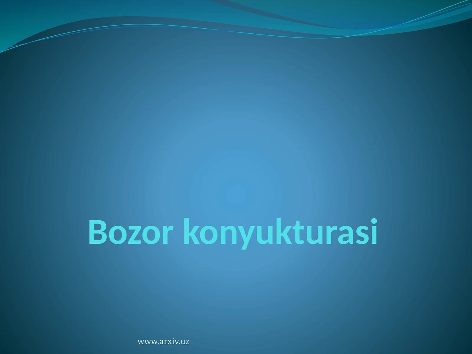 Бозорсегментацияси