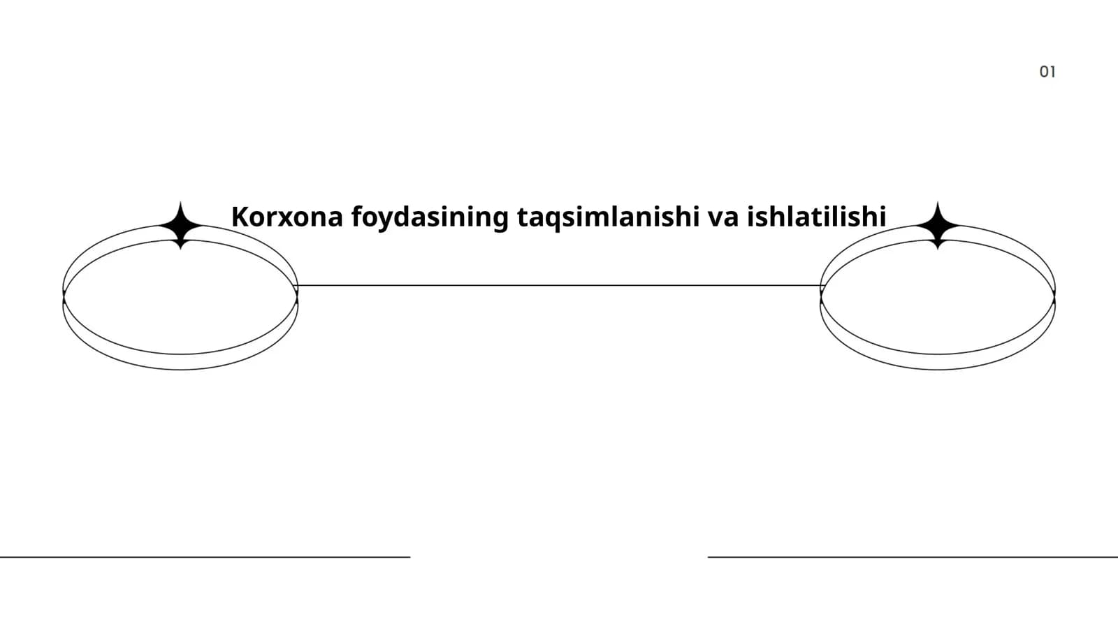 Korxona foydasining taqsimlanishi va ishlatilishi