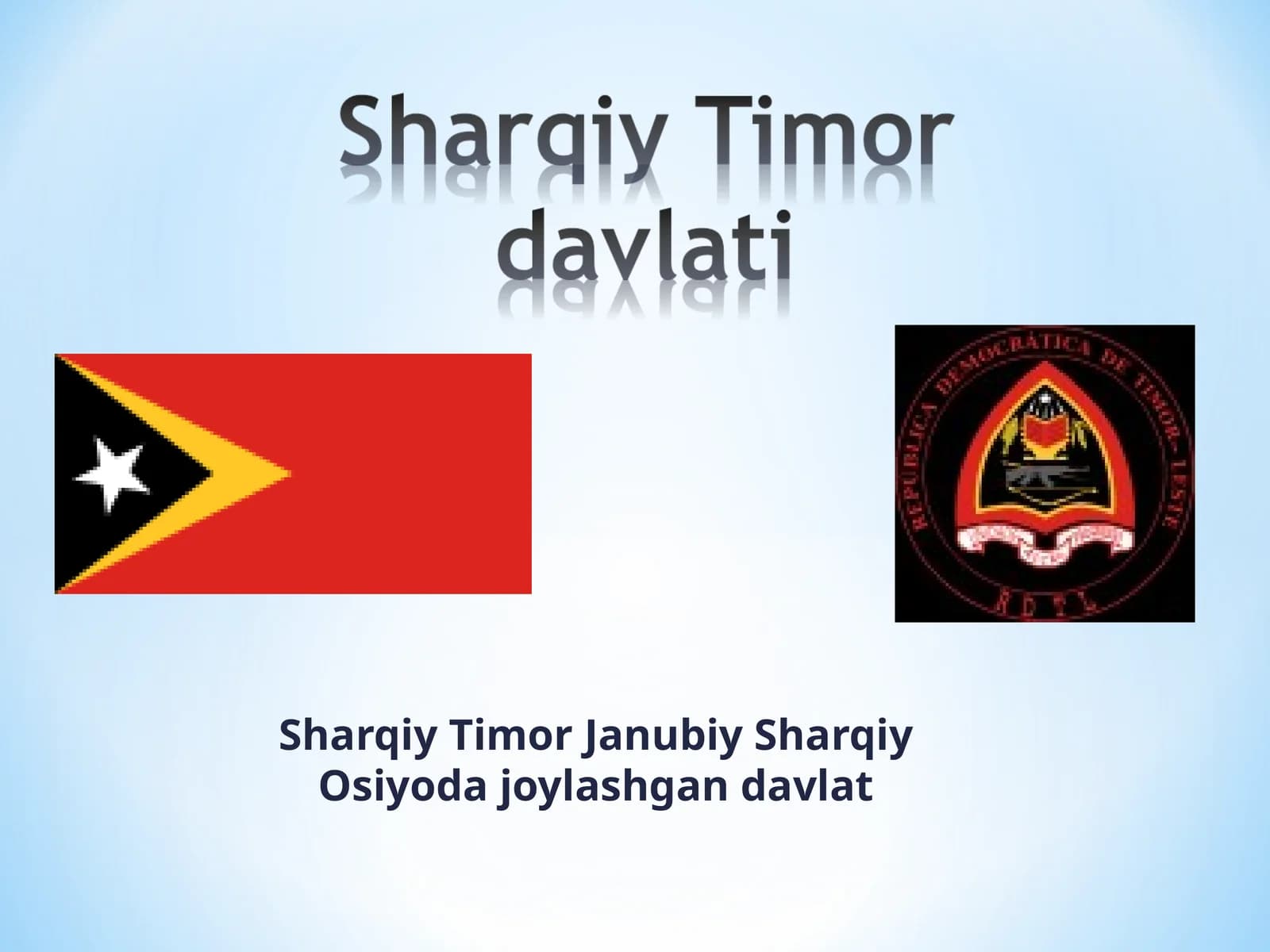 Sharqiy Timor