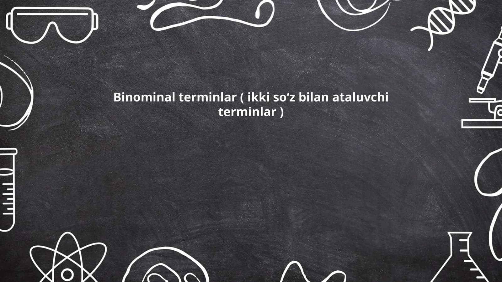 Binominal terminlar