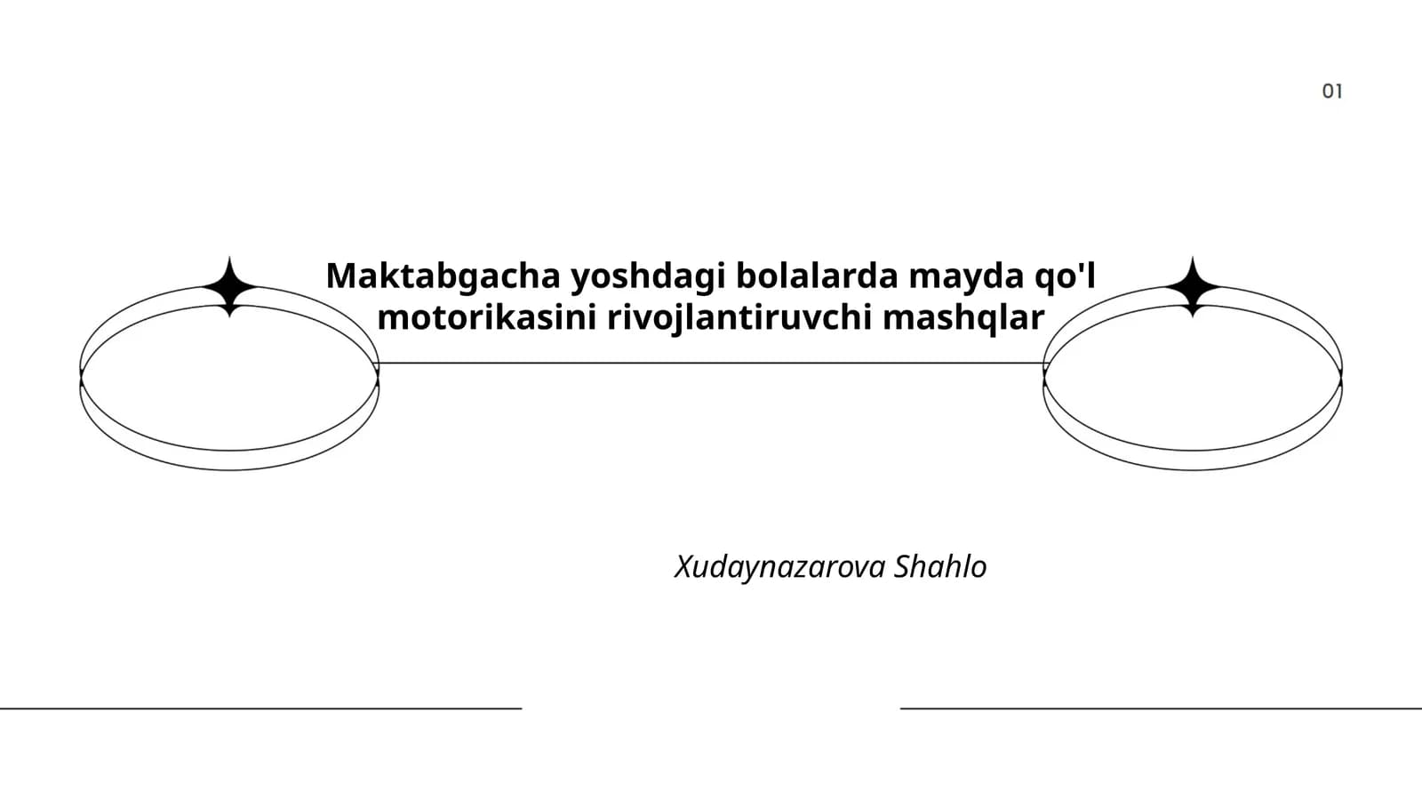 Mayda qo'l motorikasini rivojlantiruvchi mashqlar