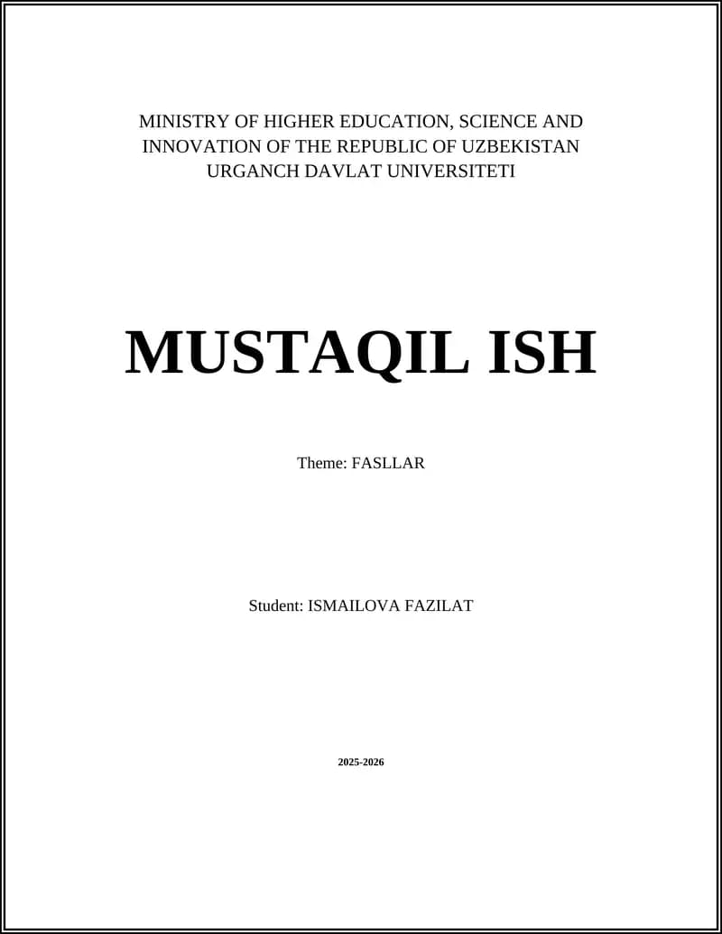FASLLAR