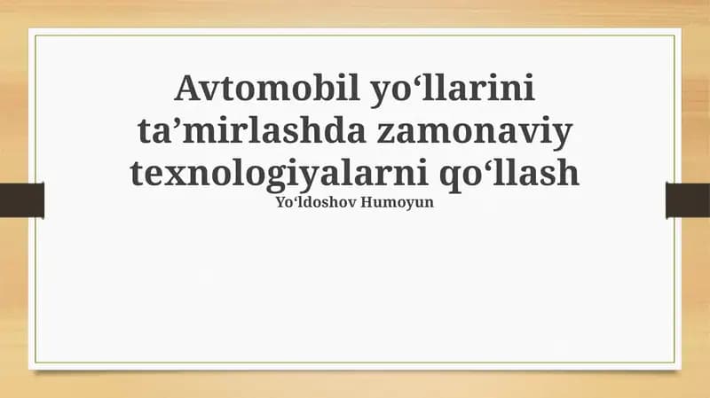 Avtonom boshqariladigan mashinalar