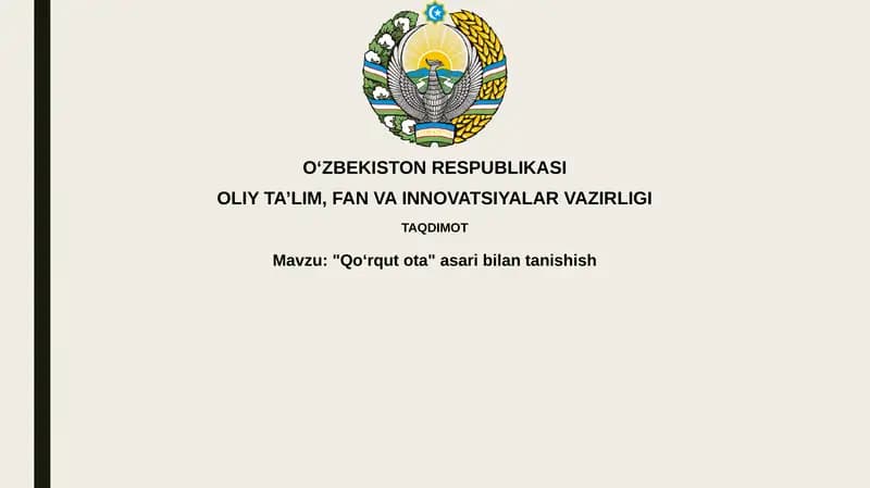 Kitobi Dada Qo‘rqut