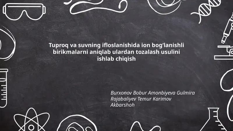 Ion bogʻlanishli birikmalarni tozalash usullari