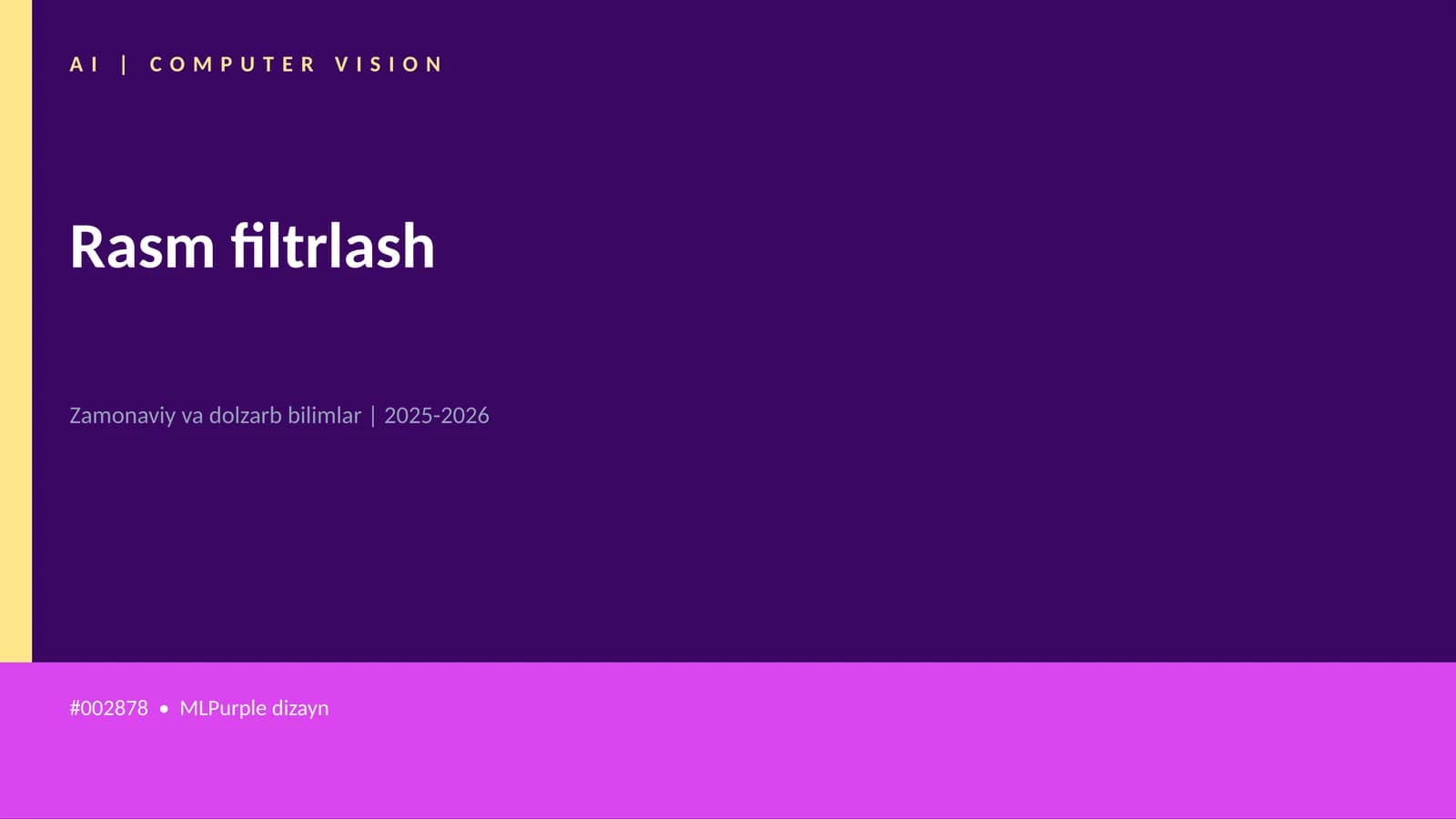 Rasm filtrlash